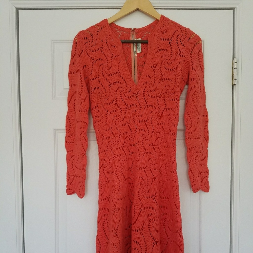 Vintage A-Line Midi Dress S